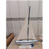 Image 2 : 3 Sailboat Displays 28" Tall 18" Long