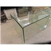 Image 2 : 3 PC Glass COffe Table & 2 End Tables