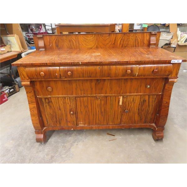 (ww) Tiger Oak Buffet 39 x 60  x 24 