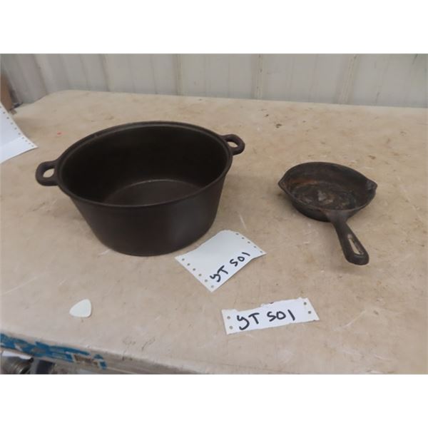 Cast Pot & Frying Pan