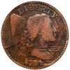 Image 2 : 1794 S-68 R5 Head of 1795 ANACS VG8 Details Scratched
