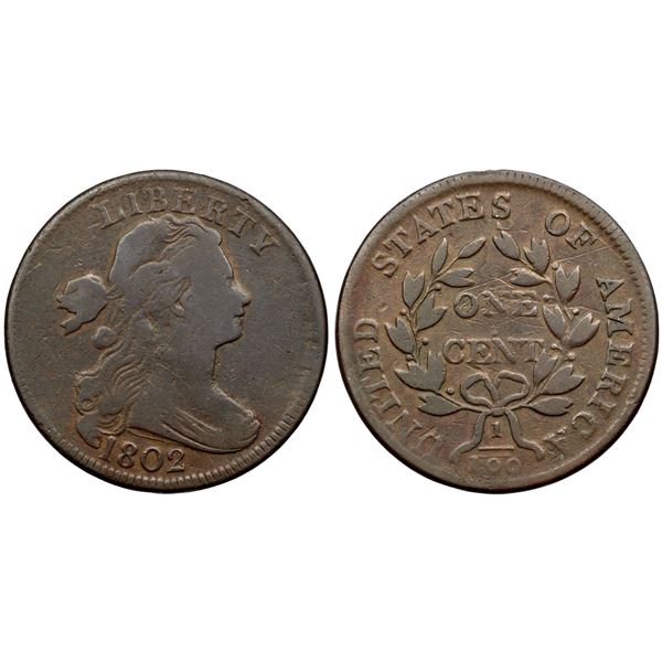 Pair of 1802 Cents