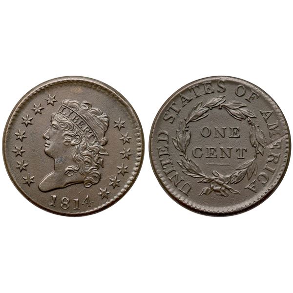 1814 S-295 R1 Plain 4 VF30