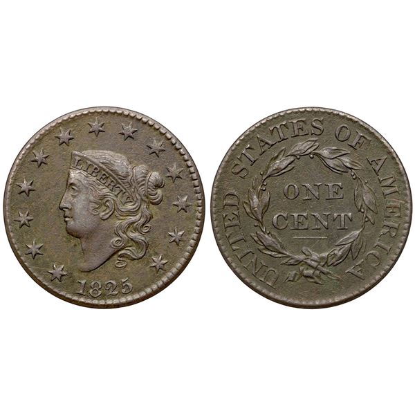 Trio of Cents, 1825 & 1827
