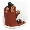 Image 8 : Jemez Pottery Storyteller Moccasin by Felicia Fragua