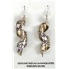 Image 1 : Navajo Sterling Pierced Earrings