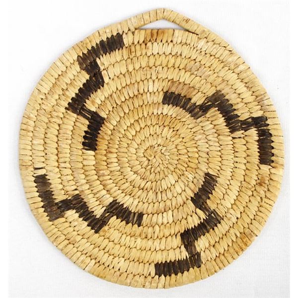 Vintage Native American Pima Flat Basket