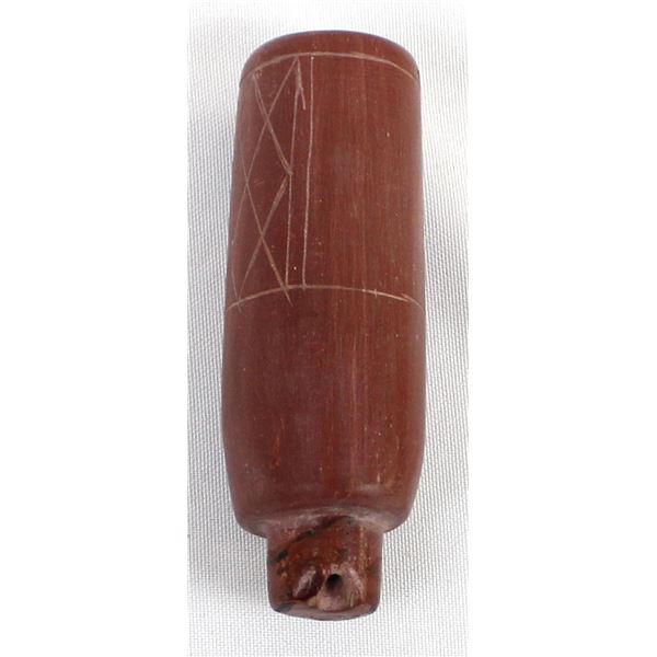 Pipestone Pipe measures 1 1/2''W x 4''L