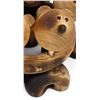 Image 2 : Croatian Carved Wooden Bear Pottery Stand