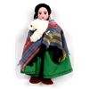 Image 1 : Navajo Cloth Girl Doll with Pet Lamb
