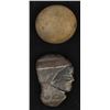 Image 1 : Native American Burnishing Stone and Stone Head