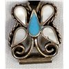 Image 2 : Navajo Inlay Butterfly Ladies Watch Band