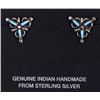 Image 1 : Zuni Needle Point Turquoise Earrings