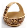 Image 4 : Hopi Polychrome Pottery Basket by Louden Silas