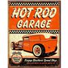 Image 1 : Hot Rod Garage Metal Sign