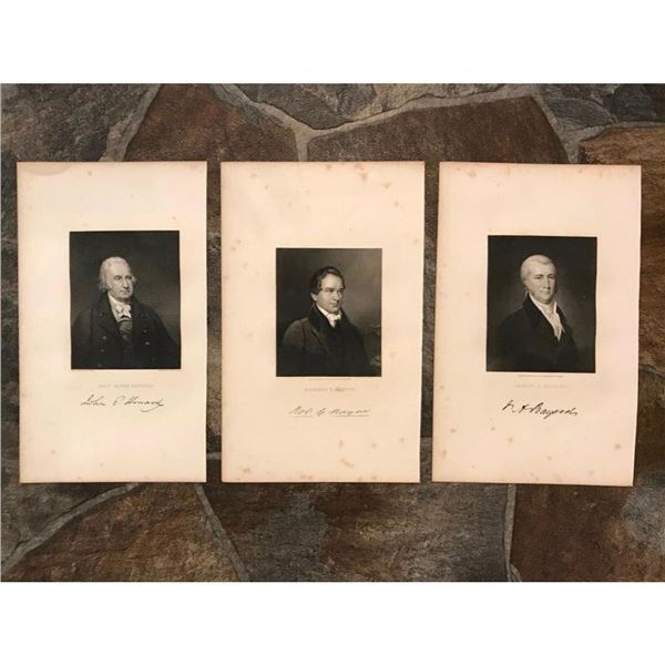 19thc Engravings, 18th, 19th Century Politicians