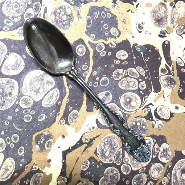 Vintage Harlem Casino Demitasse Spoon
