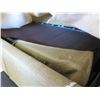 Image 11 : White Covered 3 Seat Sofa Sleeper Bed w/ 2 Leaf Design Cushions 80"x21"x29"H