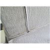 Image 9 : White Covered 3 Seat Sofa Sleeper Bed w/ 2 Leaf Design Cushions 80"x21"x29"H
