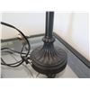 Image 7 : Qty 2 Table Lamps w/Black Pedestal Base & White Shades 29"H