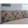 Image 3 : Mattress in Platform Frame w/ Floral Headboard