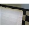 Image 7 : Mattress in Platform Frame w/ Floral Headboard