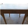 Image 5 : Wood & White Top Octagon Shape Table w/ Front Drawer