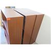 Image 2 : Qty 3 Wooden Adjustable 3-Tier Shelf Units 30"x11"x44"H