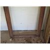 Image 3 : Wooden Door/Window Panel w/ Carved Design 38"x66"H