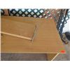 Image 3 : Wooden Work Table w/ Leaf 71"x31"x29"H