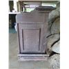 Image 9 : Outdoor Metal Sink on Wooden Cabinet w/ Undershelves & Cabinet  72"x27"x46"H
