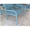 Image 3 : Qty 5 Metal Stacking Deck Chairs w/ Strapping Body 25"x20"x36"H