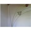 Image 3 : Metal Spider Tree Pedestal Lamp w/ 5 Hanging Bulbs 70"H
