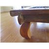 Image 10 : Low Wooden Carved Table 62"x53"x17"H