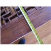 Image 15 : Low Wooden Carved Table 62"x53"x17"H