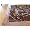 Image 8 : Low Wooden Carved Table 62"x53"x17"H