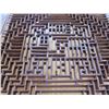 Image 9 : Low Wooden Carved Table 62"x53"x17"H