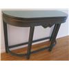 Image 1 : Wooden Curved Entry Table 55"x16"x36"H