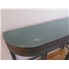 Image 8 : Wooden Curved Entry Table 55"x16"x36"H