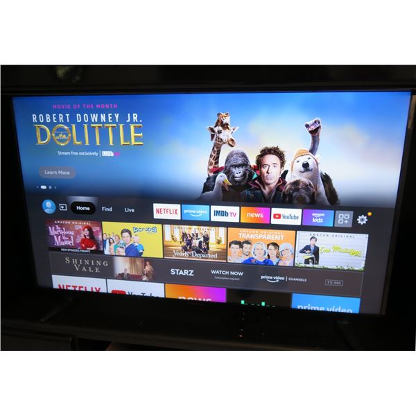 Insignia 50" Flat Screen TV Model NS-50DF710NA21