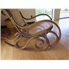 Image 2 : Bentwood Rocking Chair w/ Woven Seat & Back