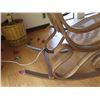 Image 3 : Bentwood Rocking Chair w/ Woven Seat & Back