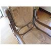 Image 5 : Bentwood Rocking Chair w/ Woven Seat & Back