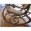 Image 7 : Bentwood Rocking Chair w/ Woven Seat & Back