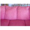 Image 3 : Pink 3 Seat Sofa Couch