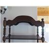 Image 2 : Wooden 4 Tier Shelf w/ Under Cabinet 33"x14"x84"H