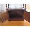 Image 7 : Wooden 4 Tier Shelf w/ Under Cabinet 33"x14"x84"H