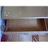 Image 8 : Qty 2 Wood Night Stands w/ Woven Design Drawers