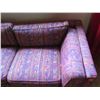 Image 2 : Long 3 Seat Sofa w/ Tribal Design 105"L