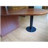 Image 10 : Wooden Office Sectional Desk Set w/ Hutch, Leaf & Chair (Contents Not Included)